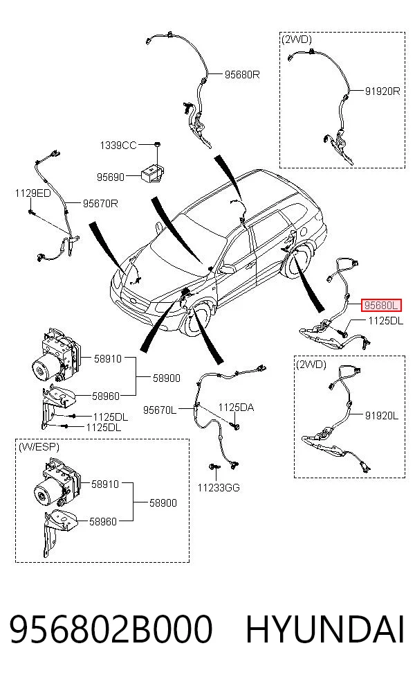 956802B000 Hyundai/Kia