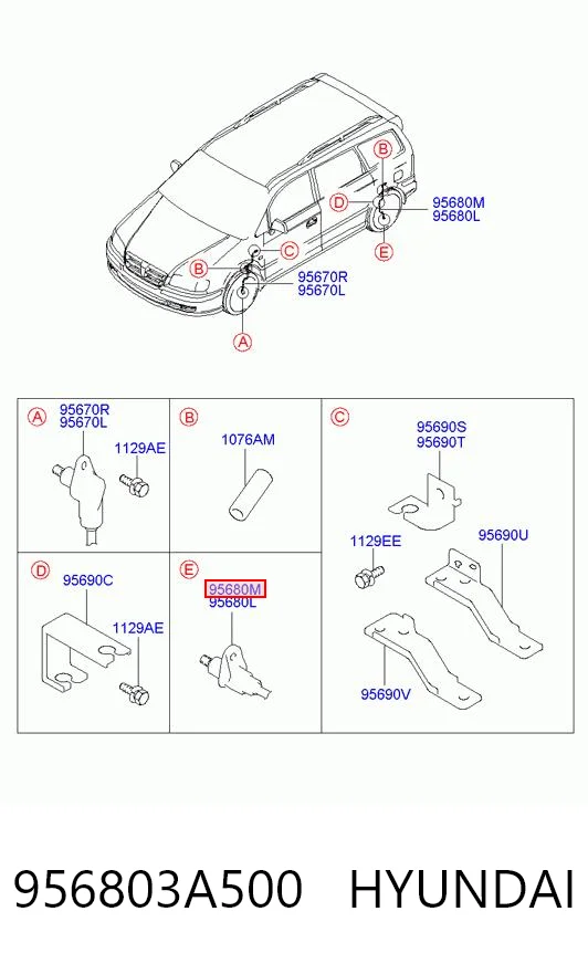 956803A500 Hyundai/Kia