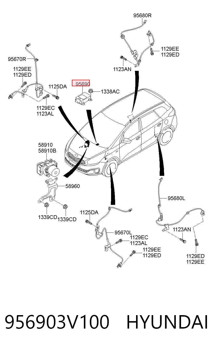 956903V100 Hyundai/Kia