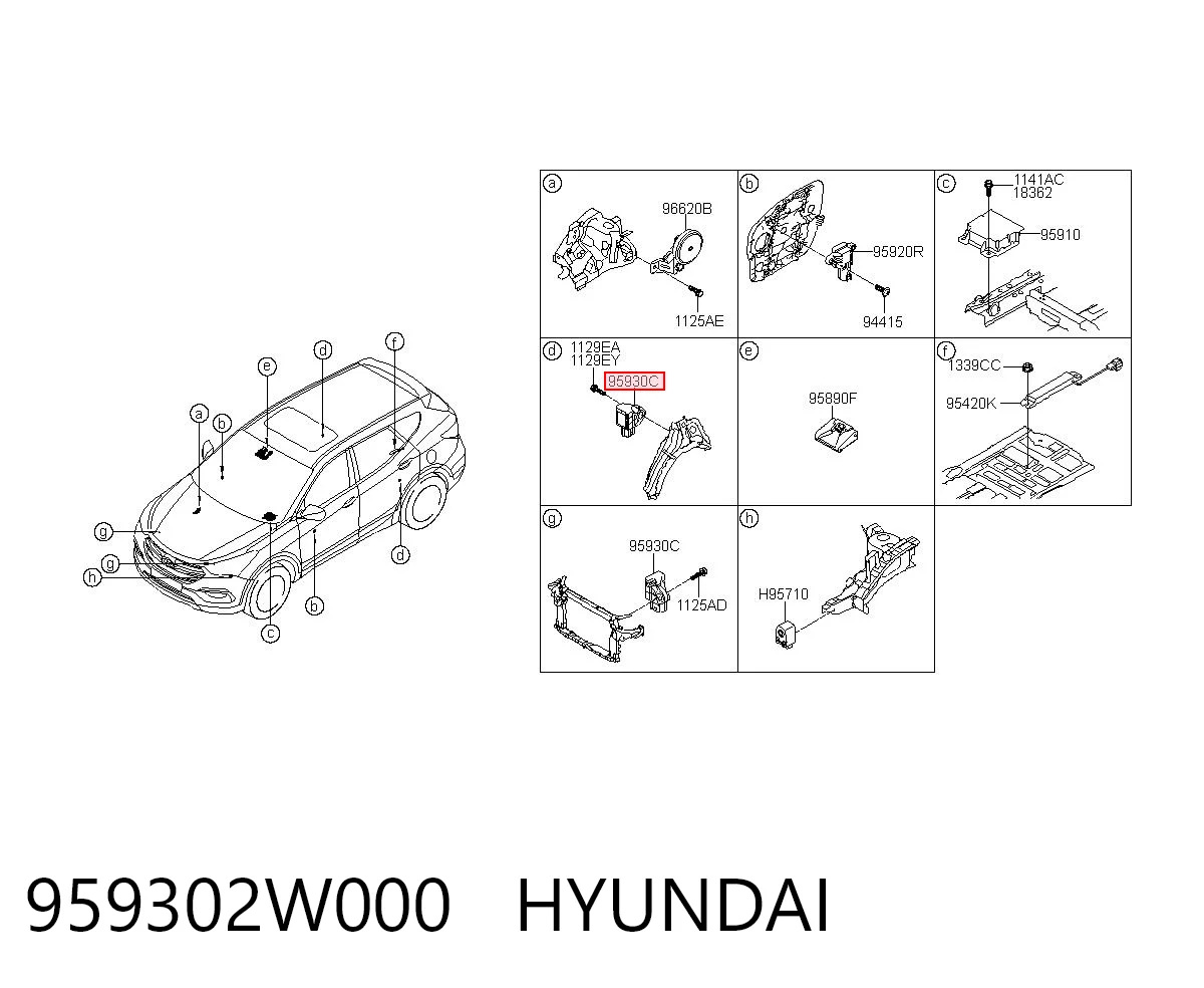 959302W000 Hyundai/Kia