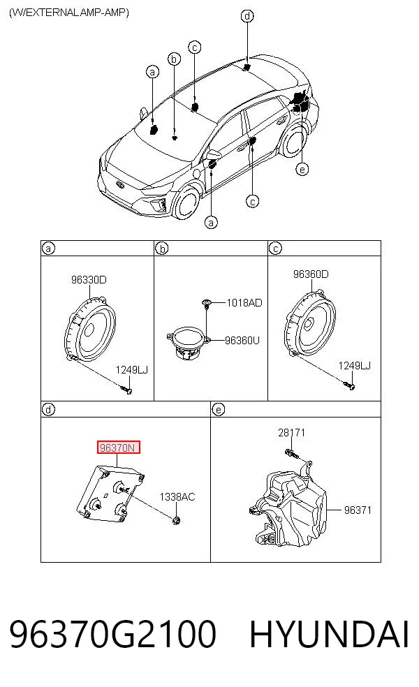 96370G2100 Hyundai/Kia