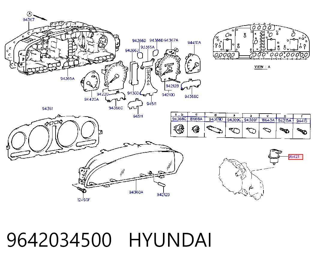 9642034500 Hyundai/Kia
