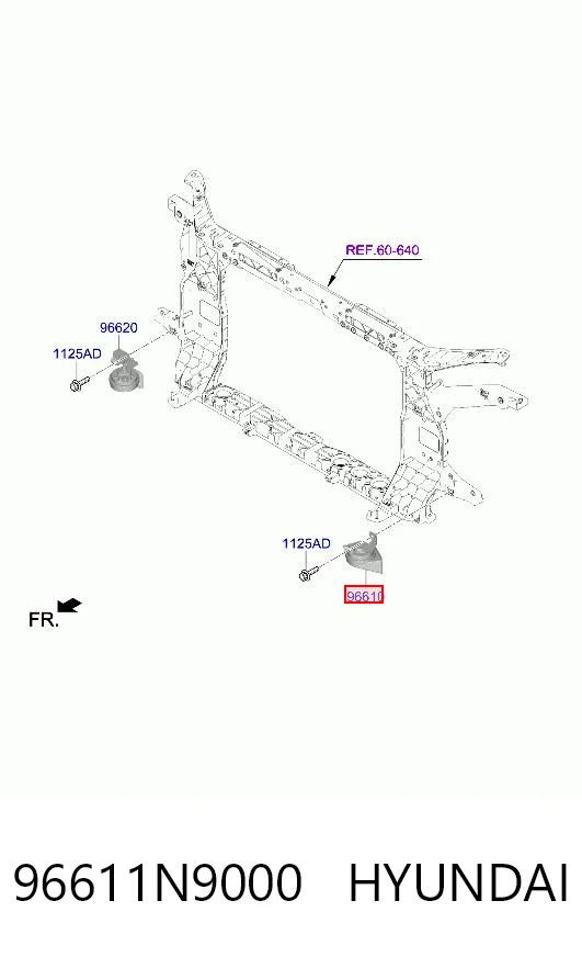 96611N9000 Hyundai/Kia Claxon