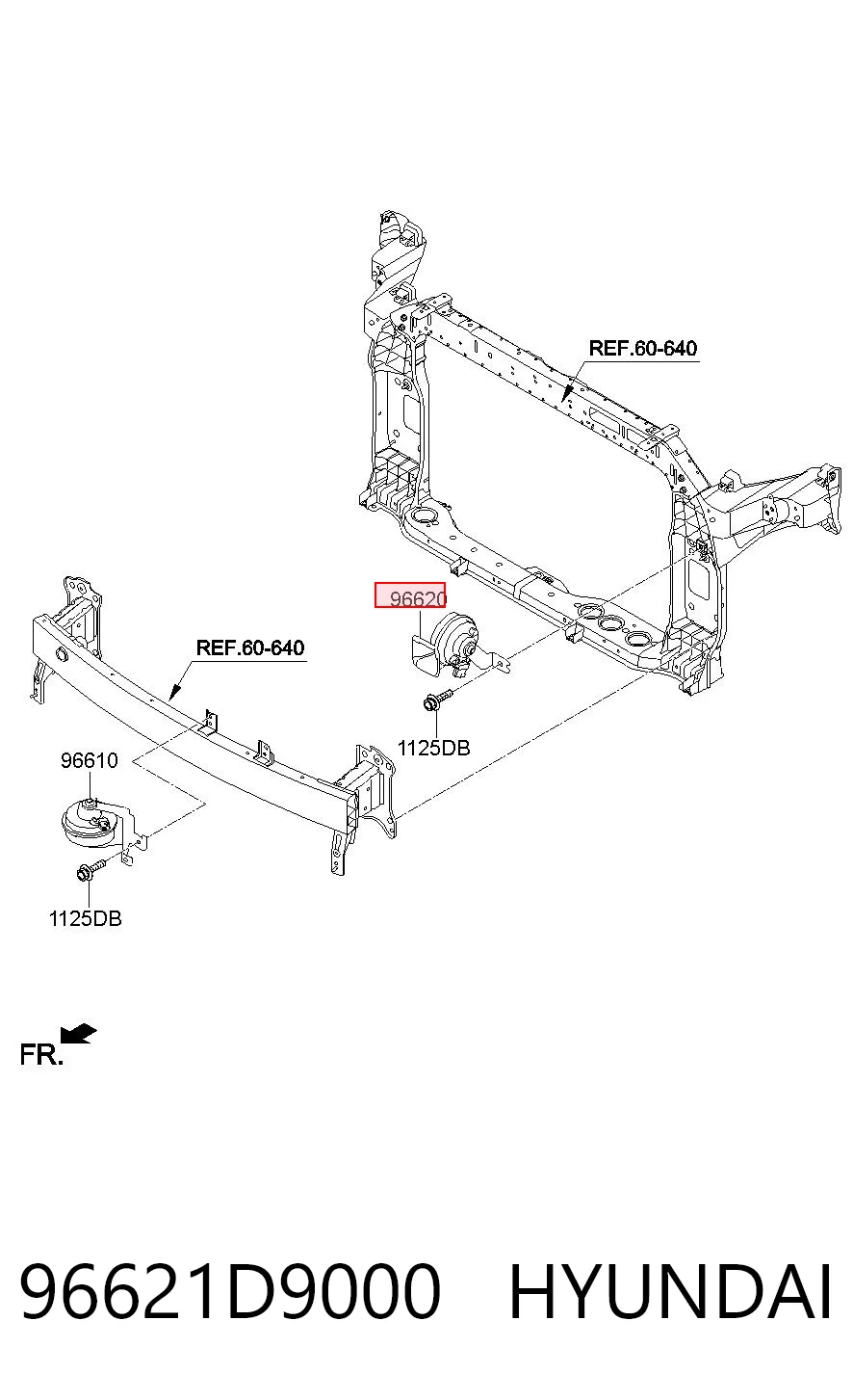 96621D9000 Hyundai/Kia