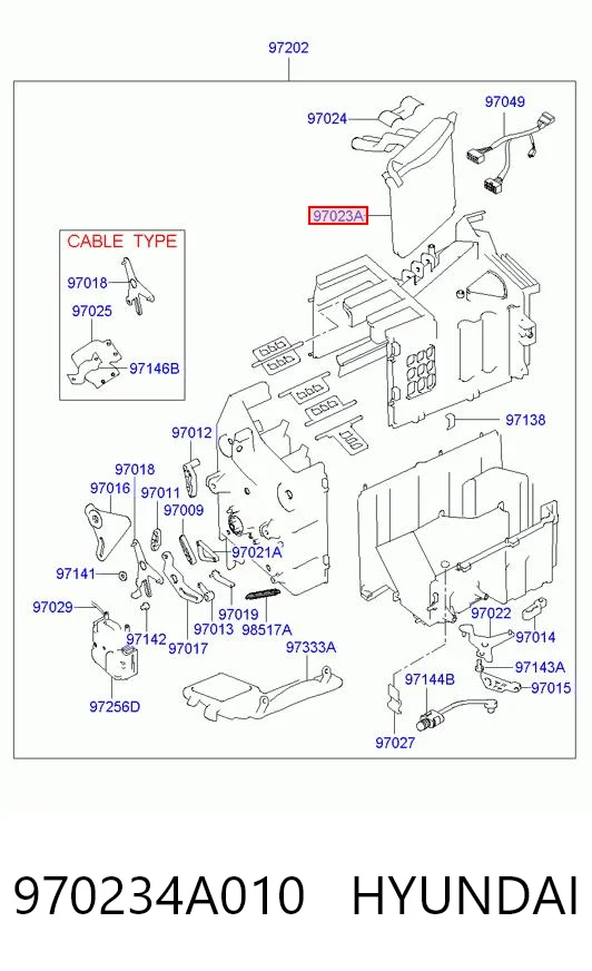 970234A010 Hyundai/Kia