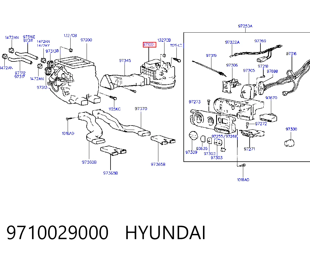 9710029000 Hyundai/Kia