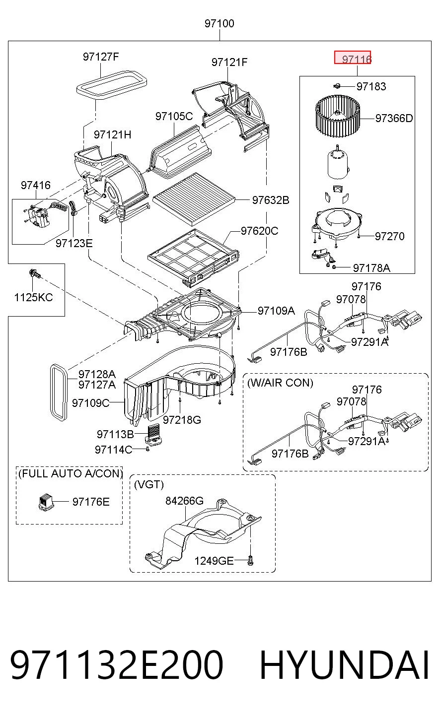 971132E200 Hyundai/Kia