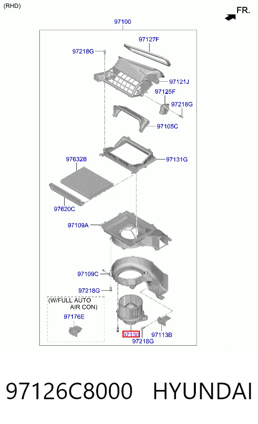 97126C8000 Hyundai/Kia