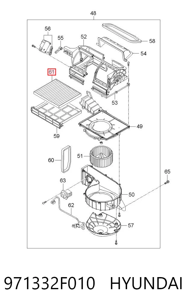971332F010 Hyundai/Kia