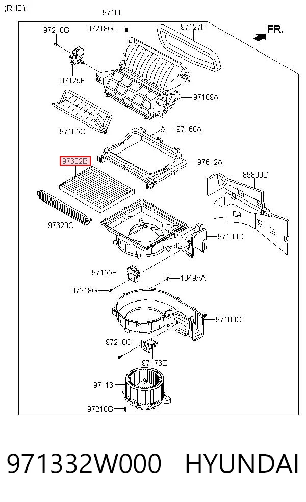 971332W000 Hyundai/Kia