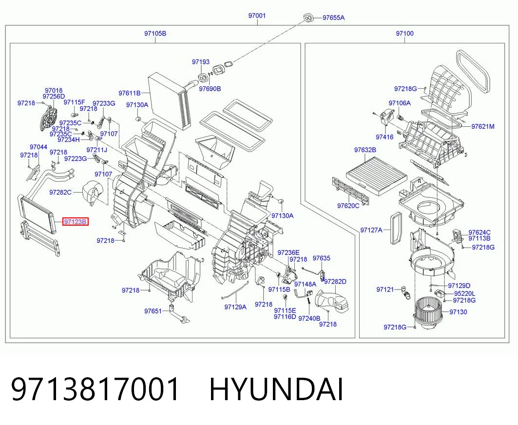 9713817001 Hyundai/Kia