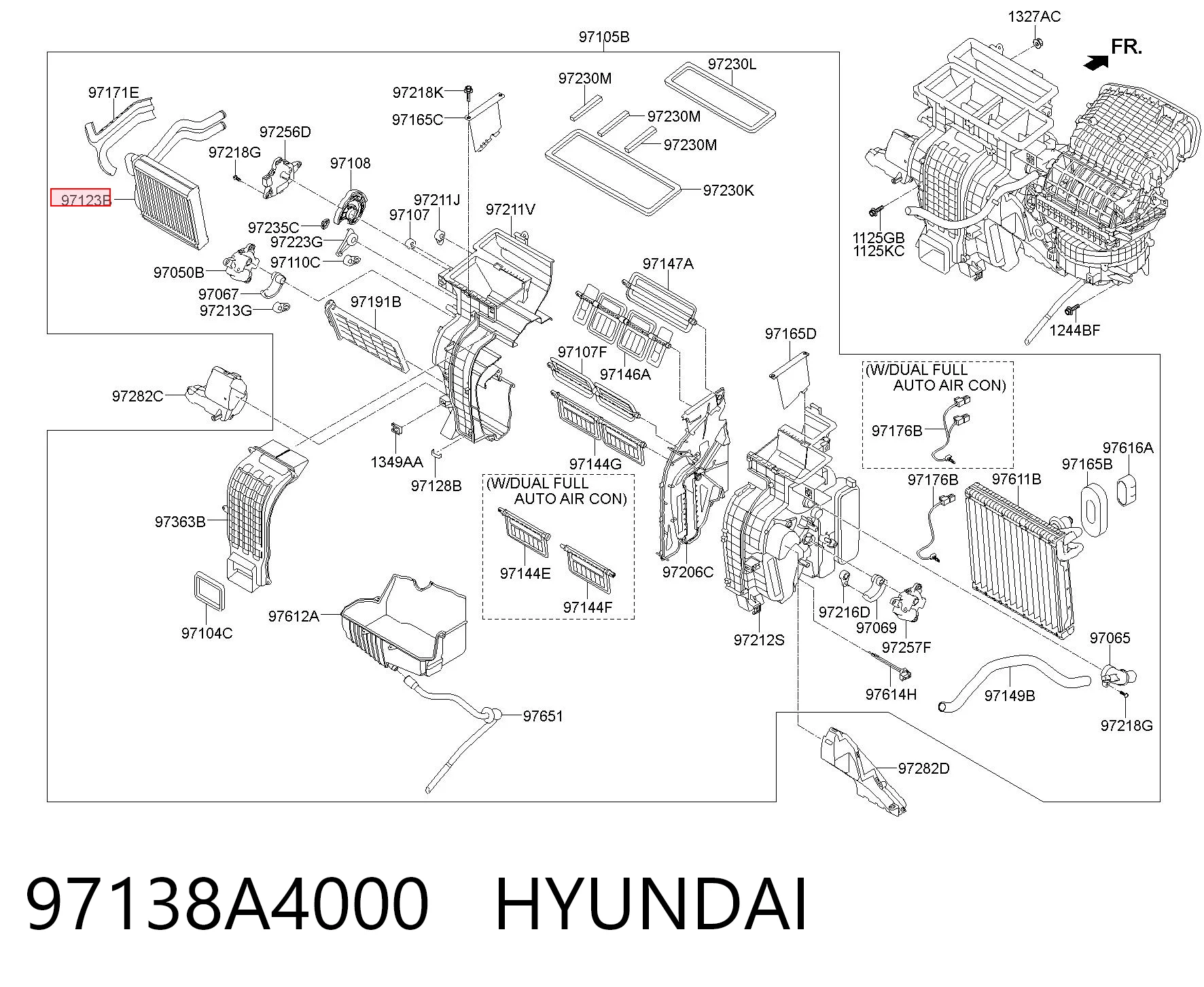 97138A4000 Hyundai/Kia