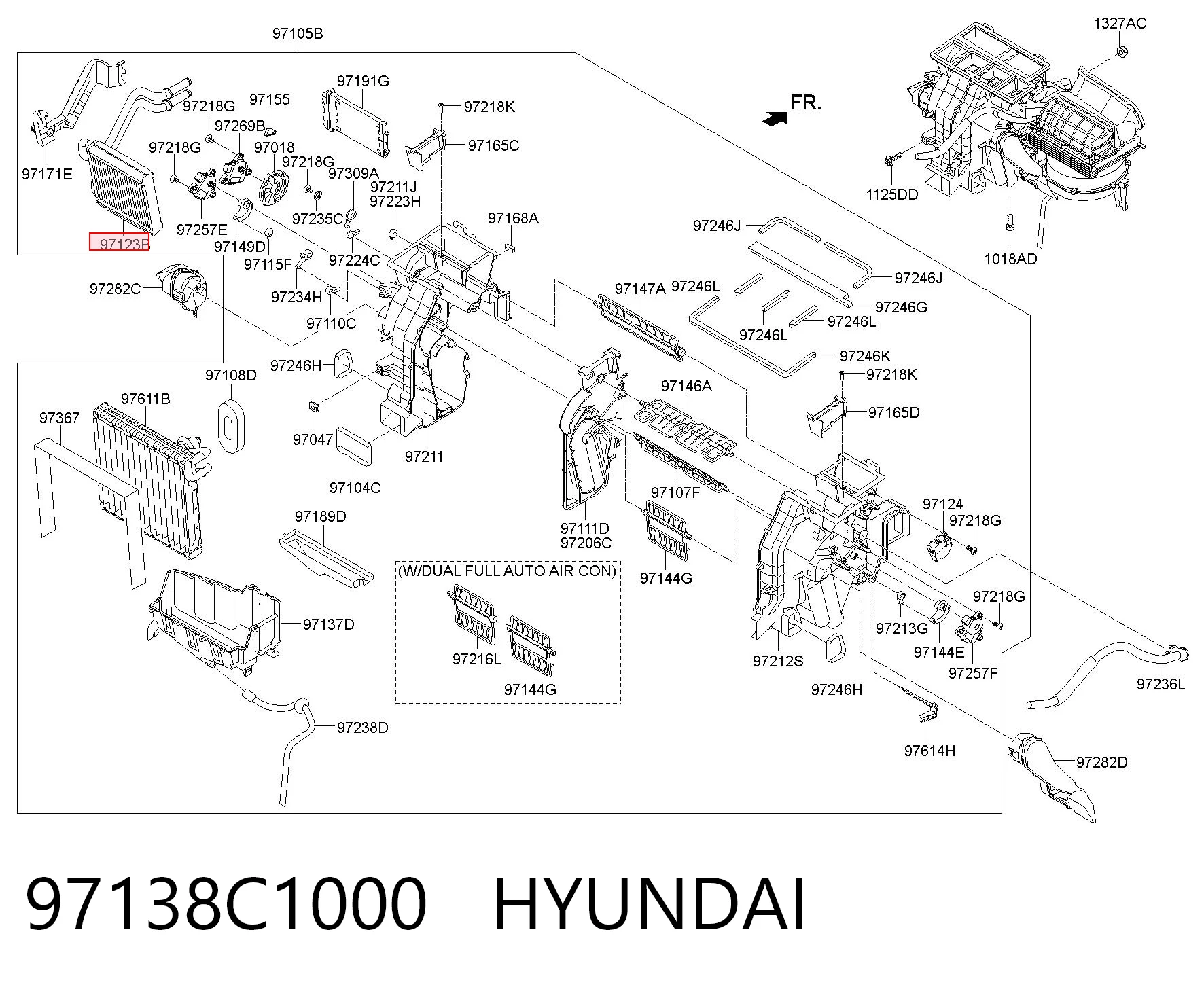 Comprar Radiador de calefacción Hyundai Sonata VII LF a bajo precio