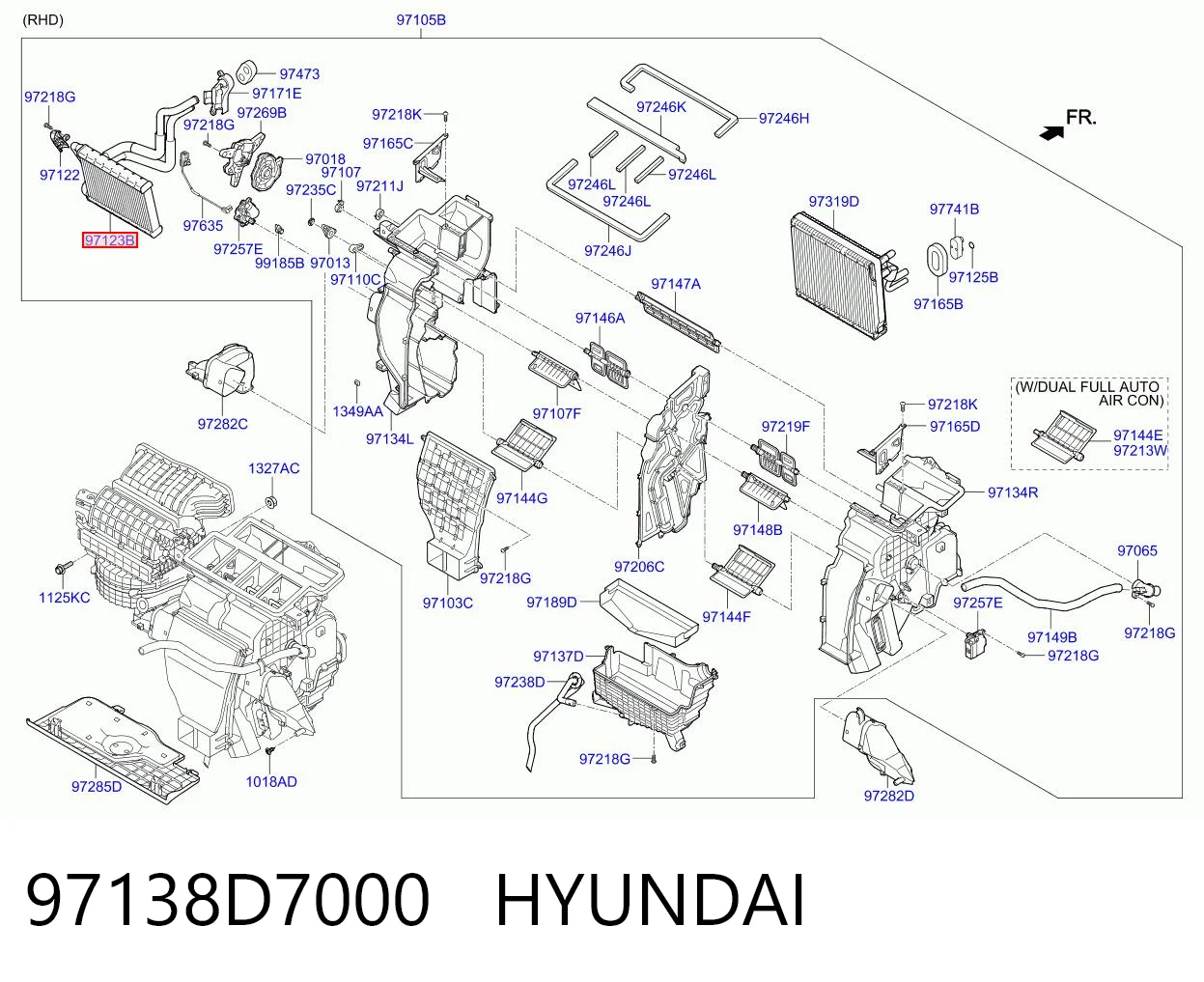 97138D7000 Hyundai/Kia