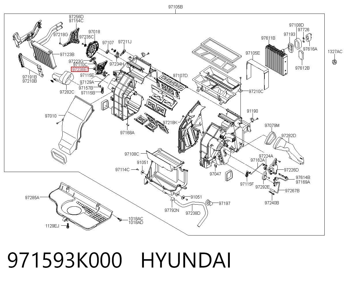 Actuador de compuerta de calefacción Hyundai Sonata V sedán (NF) (2007 - 2010) precio, desde 59,52 EUR