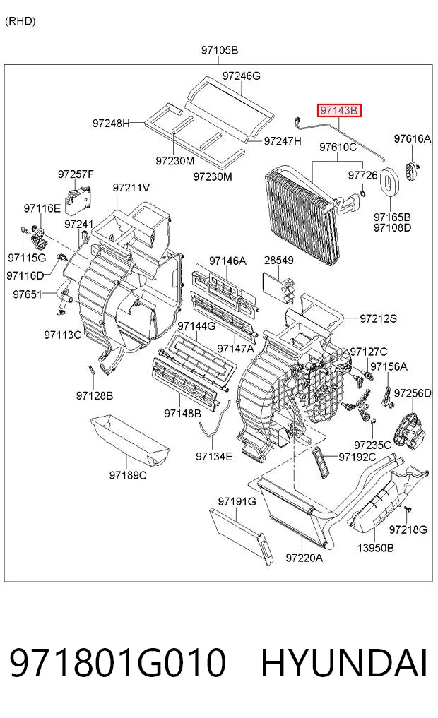 971801G010 Hyundai/Kia