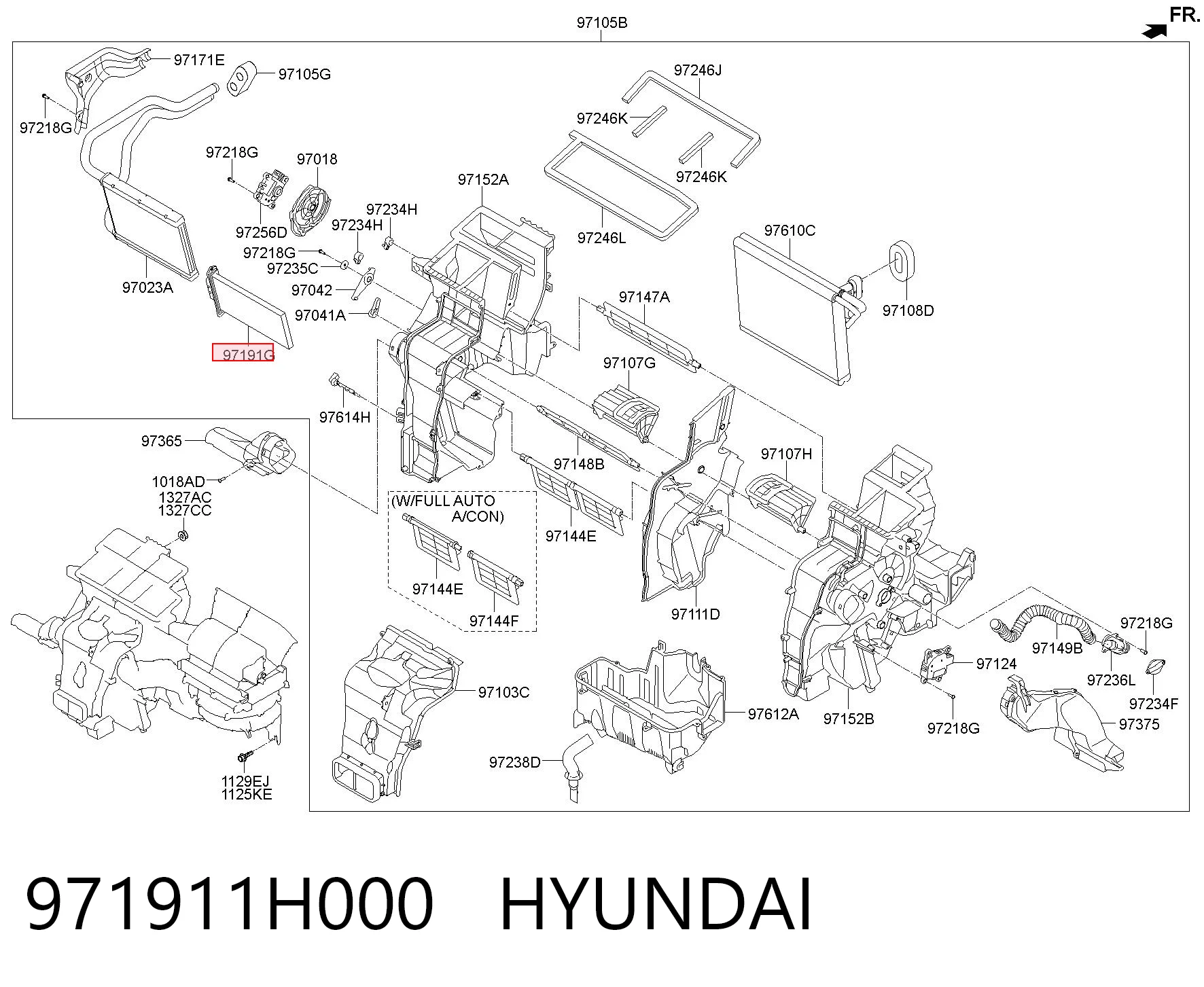 971911H000 Hyundai/Kia