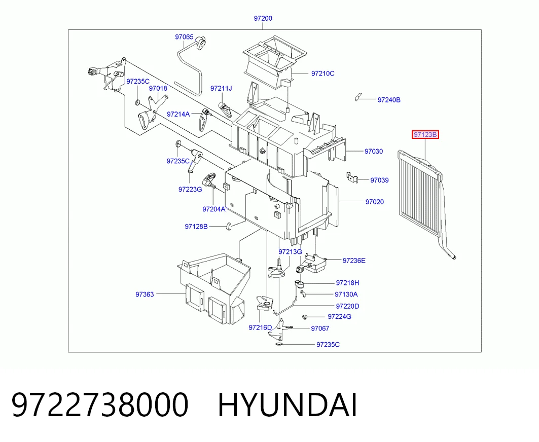 9722738000 Hyundai/Kia