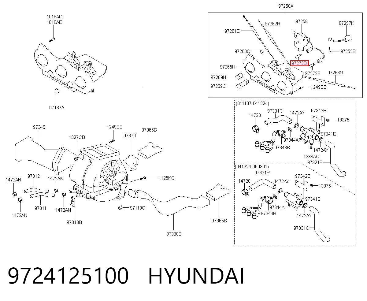9724125100 Hyundai/Kia