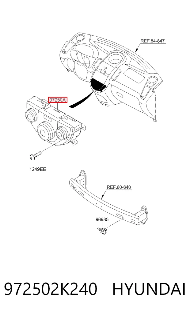 Comprar Módulo de modos de calefacción/aire acondicionado KIA Soul I AM a bajo precio