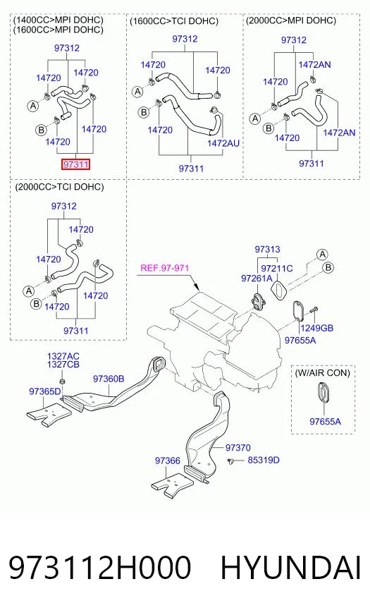 973112H000 Hyundai/Kia