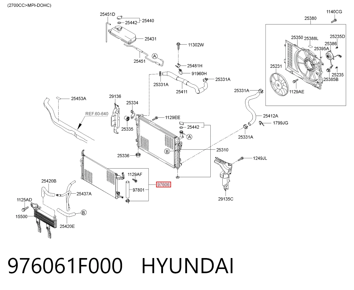 976061F000 Hyundai/Kia