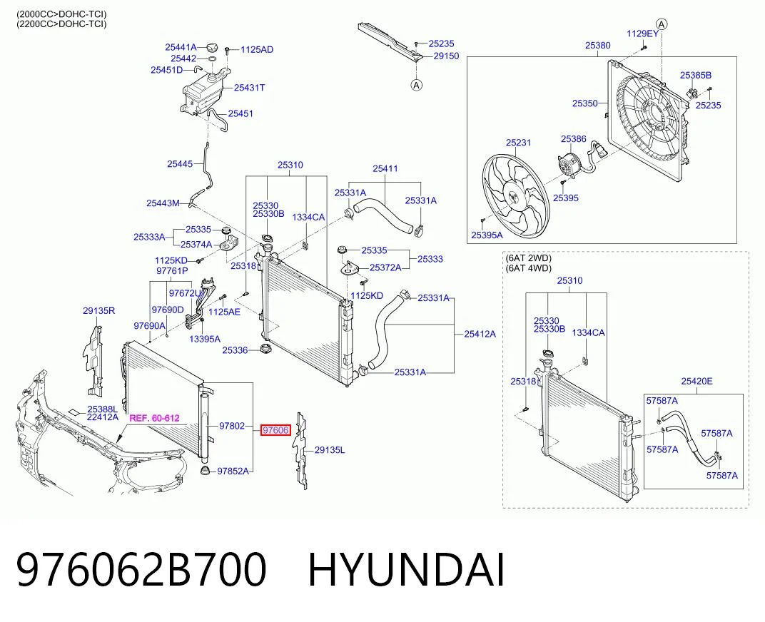 976062B700 Hyundai/Kia