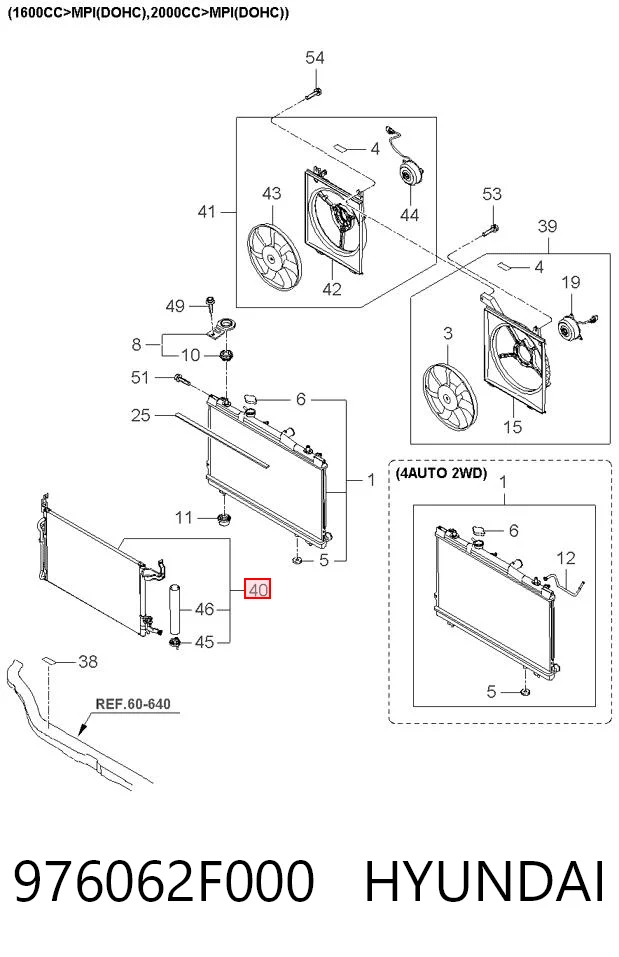 Comprar Condensador aire acondicionado KIA Cerato I LD