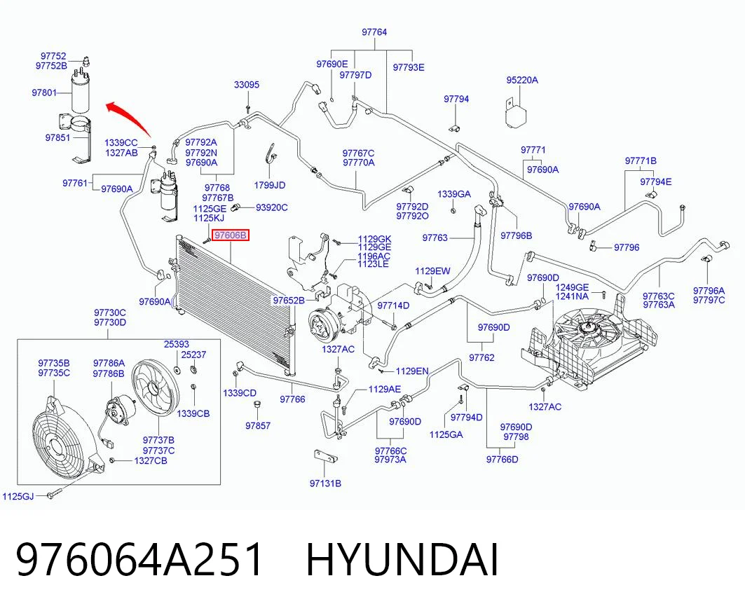 Condensador Hyundai H-1 STAREX  bus comprar en España