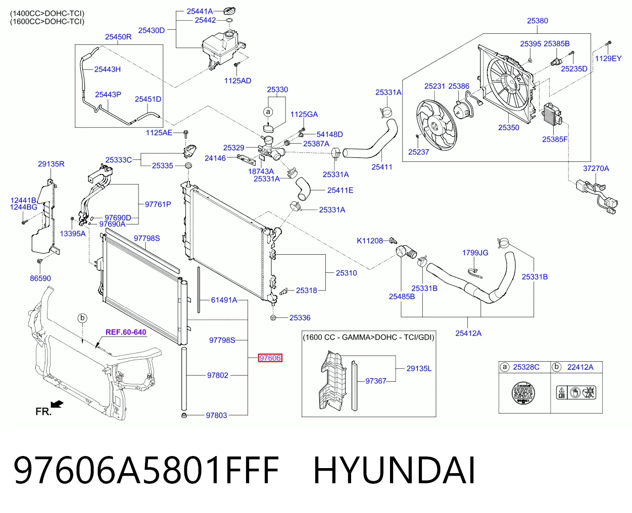 Condensador Hyundai I30  hatchback comprar en España