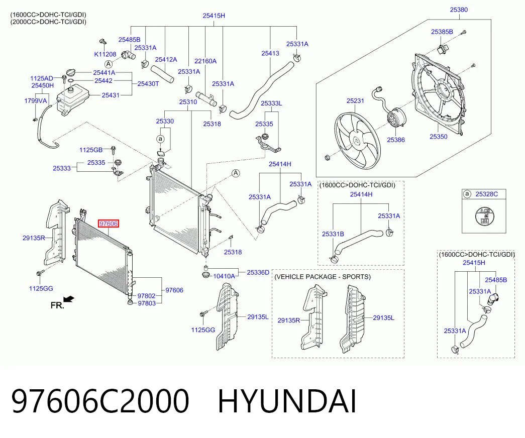 97606C2000 Hyundai/Kia