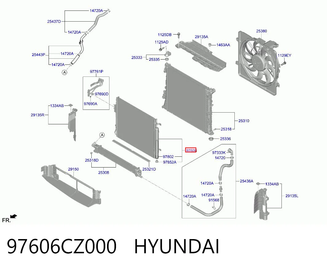 97606CZ000 Hyundai/Kia