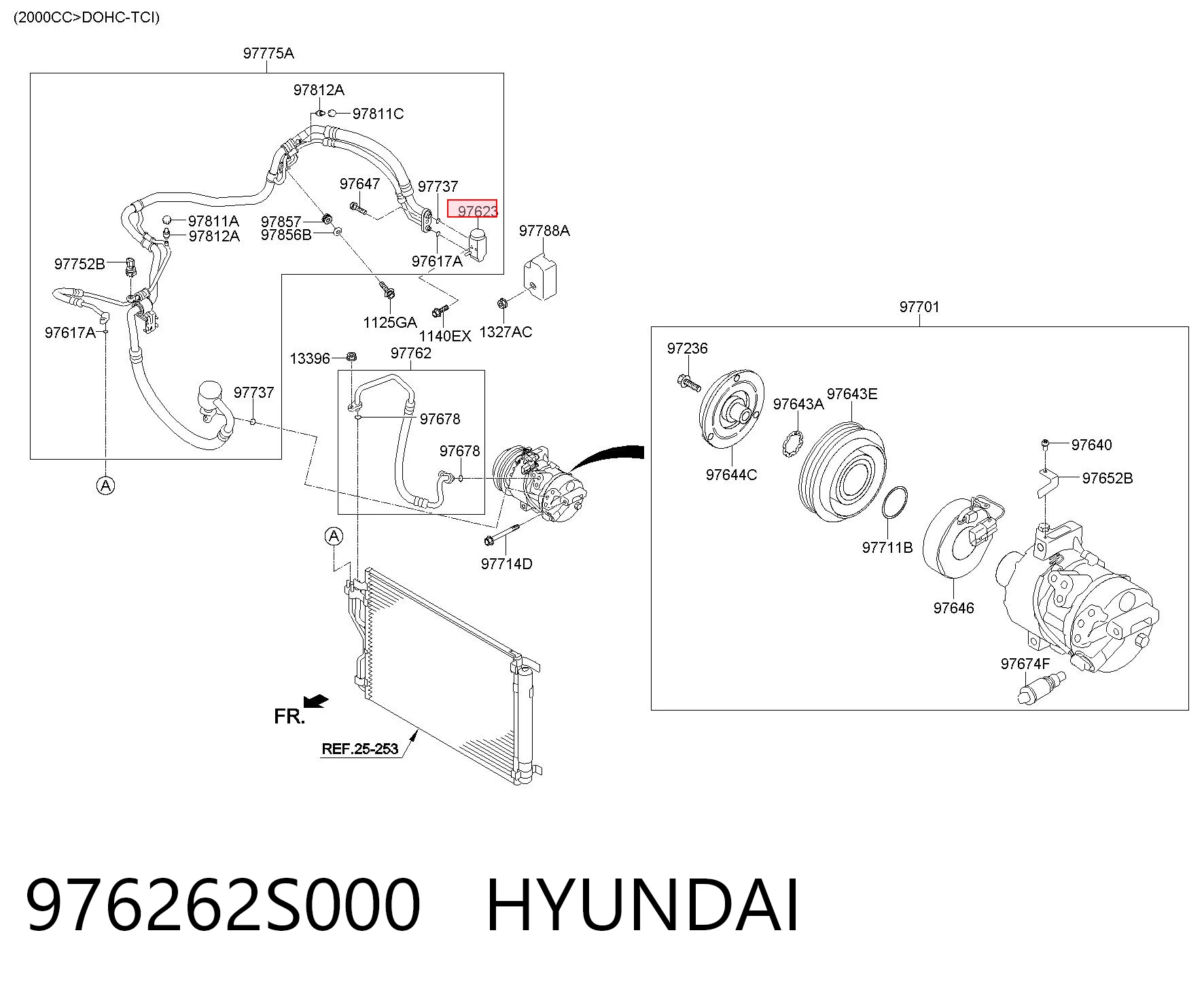976262S000 Hyundai/Kia