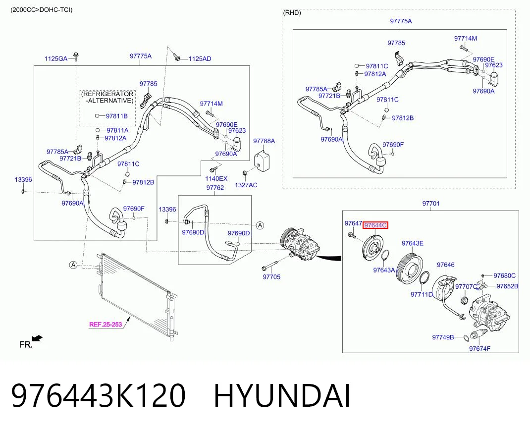 976443K120 Hyundai/Kia