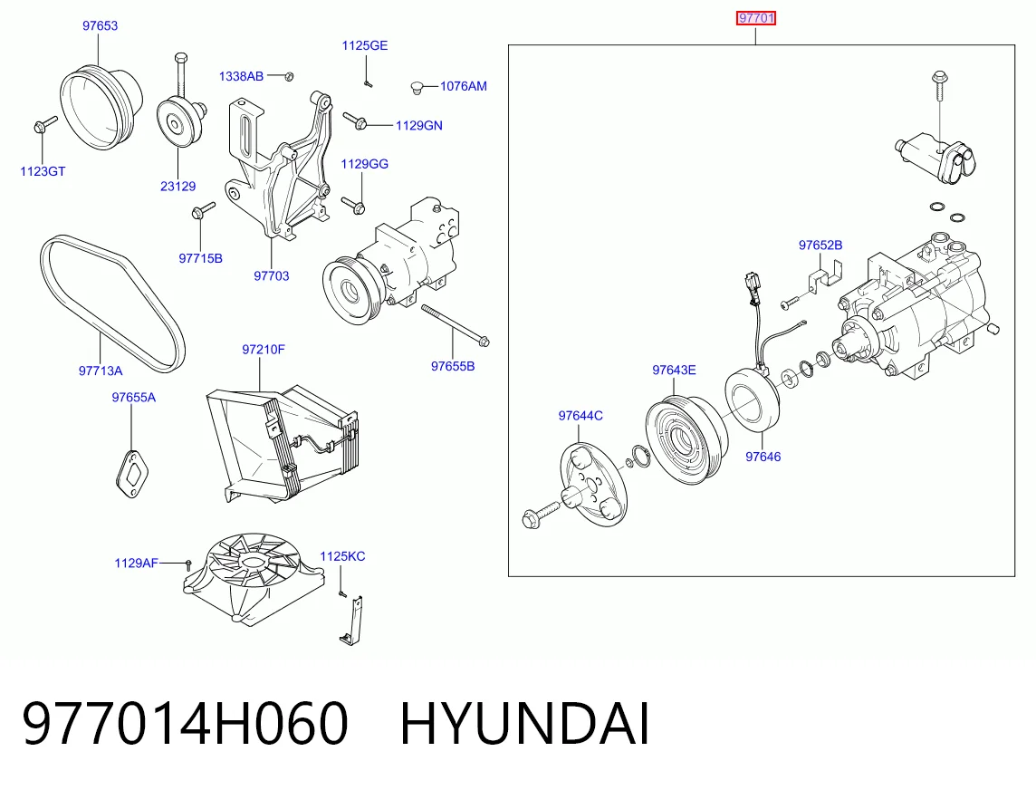 977014H060 Hyundai/Kia