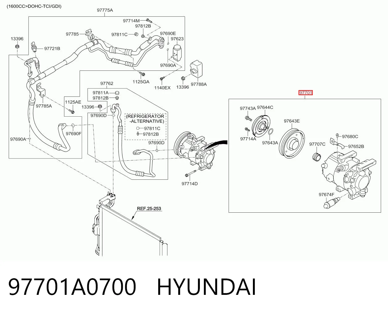 Compresores de aire acondicionado Hyundai I30  (GDH)