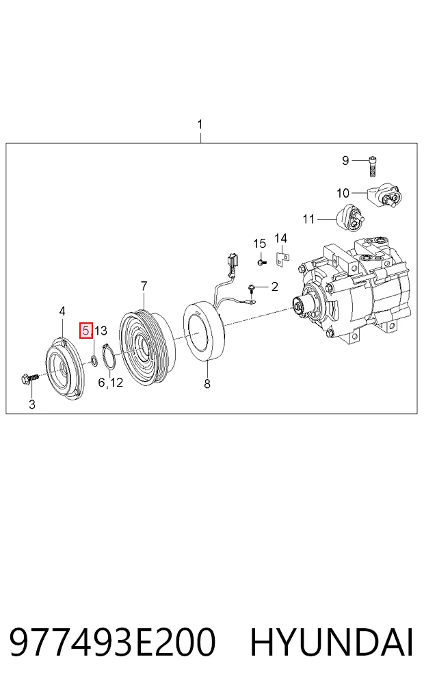 977493E200 Hyundai/Kia