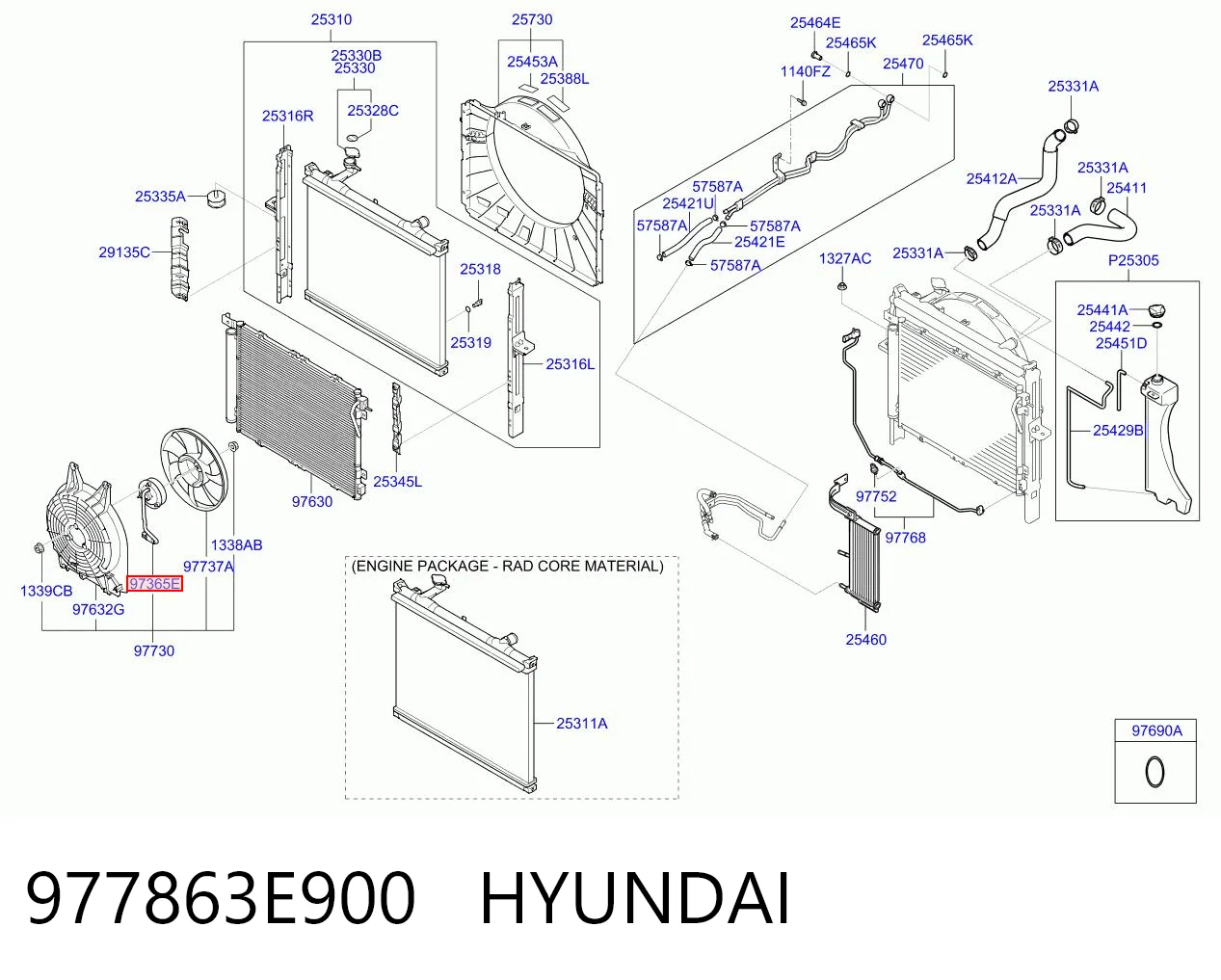 977863E900 Hyundai/Kia
