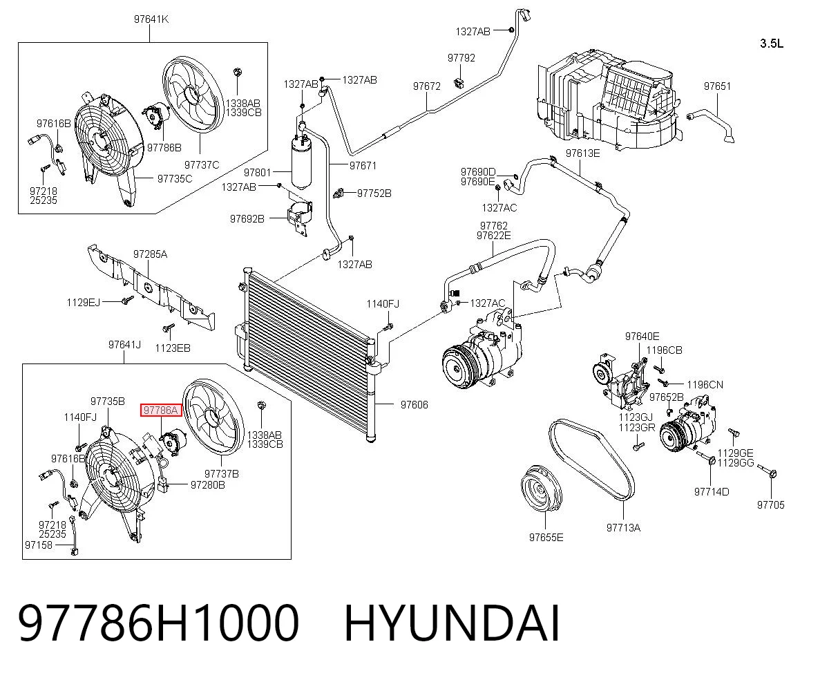 97786H1000 Hyundai/Kia