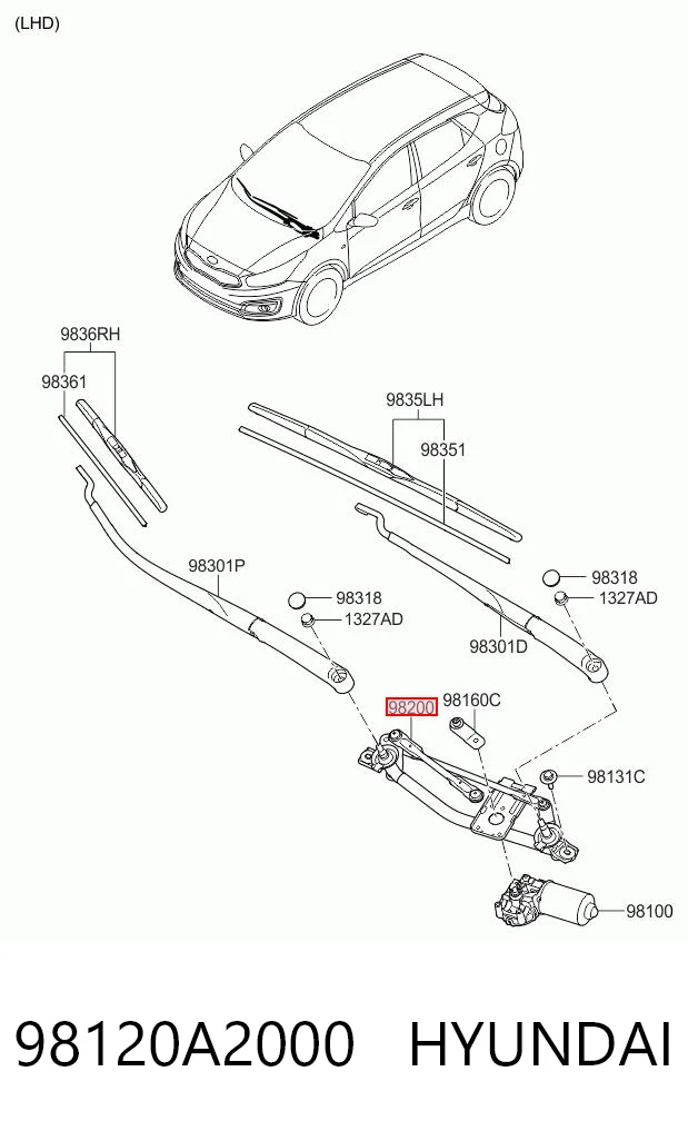 98120A2000 Hyundai/Kia