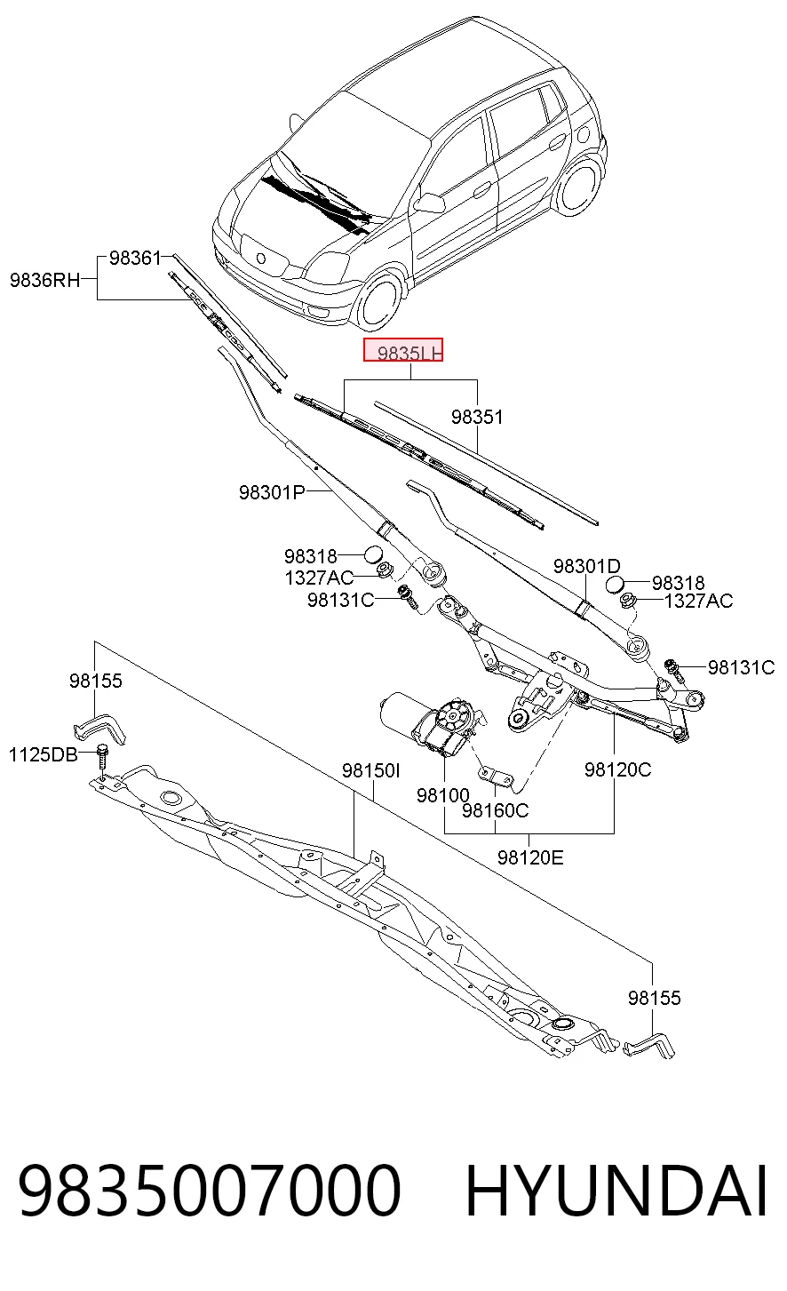9835007000 Hyundai/Kia