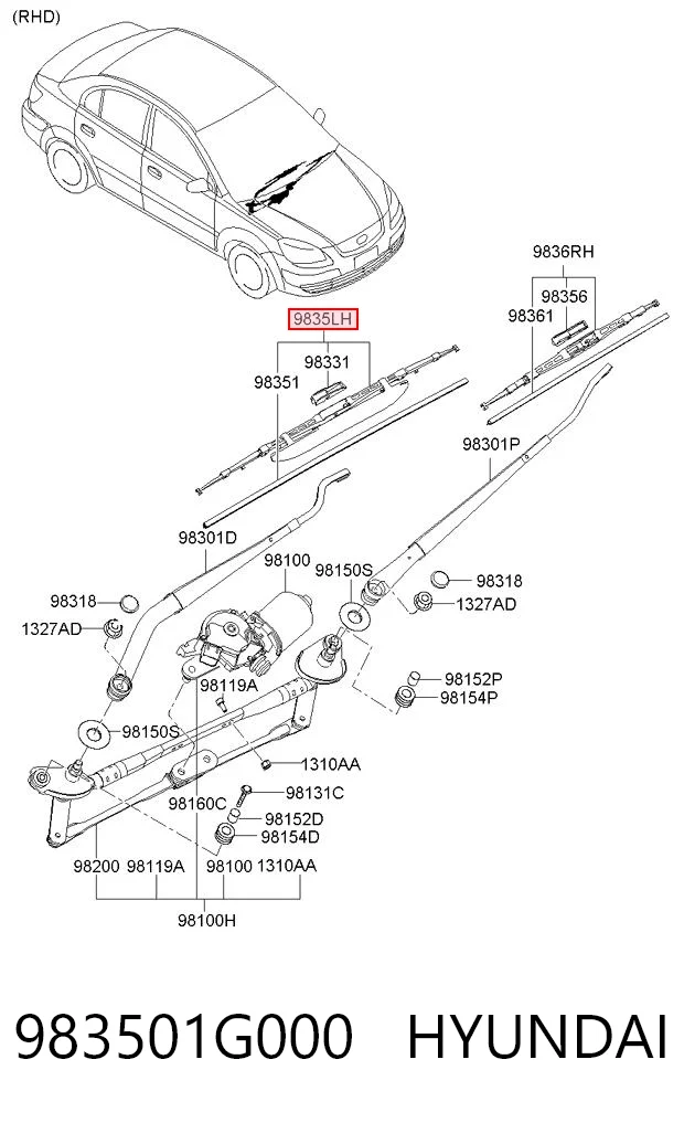 983501G000 Hyundai/Kia