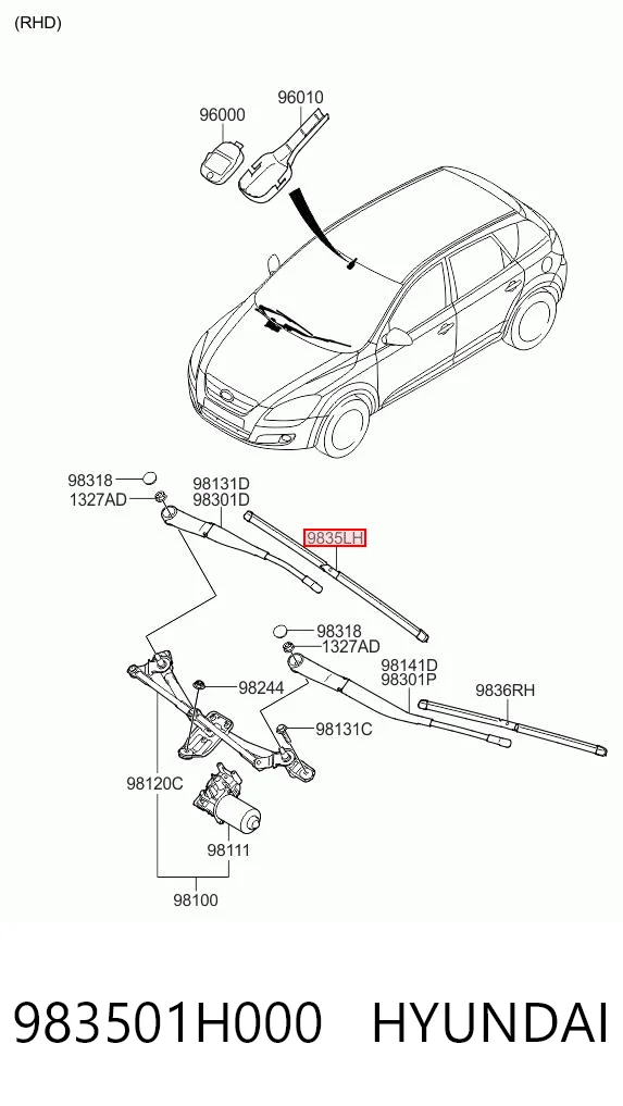 983501H000 Hyundai/Kia