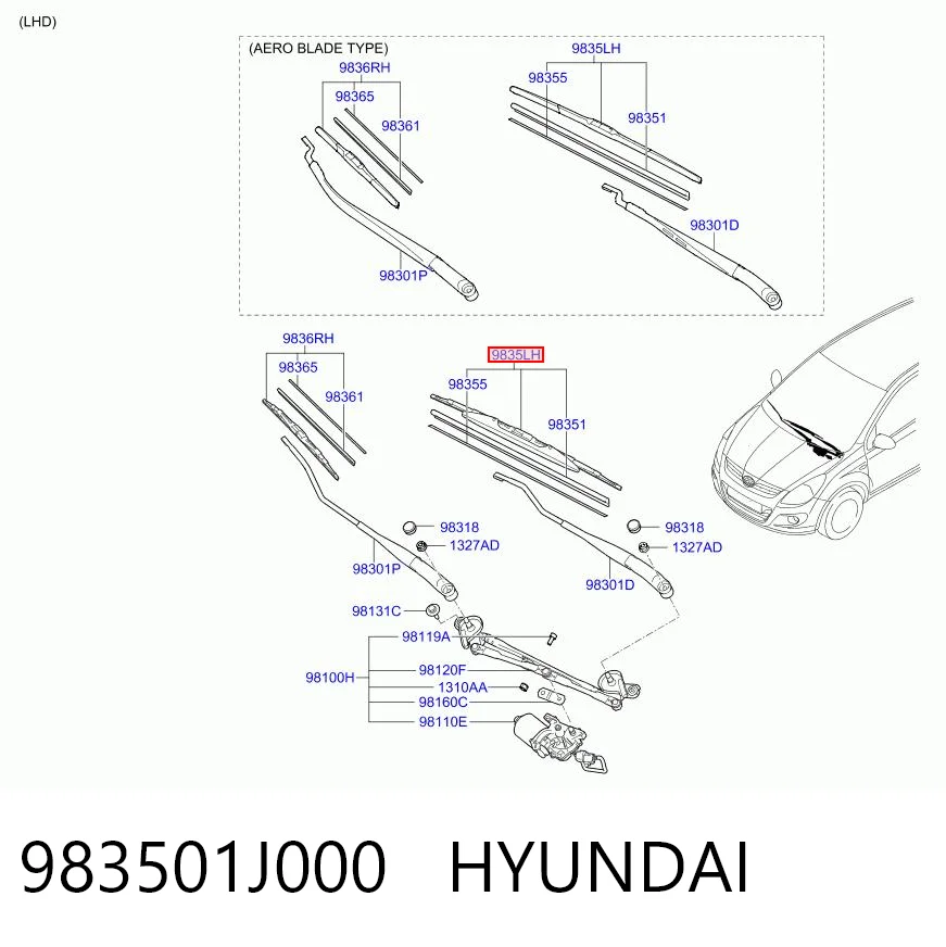 983501J000 Hyundai/Kia