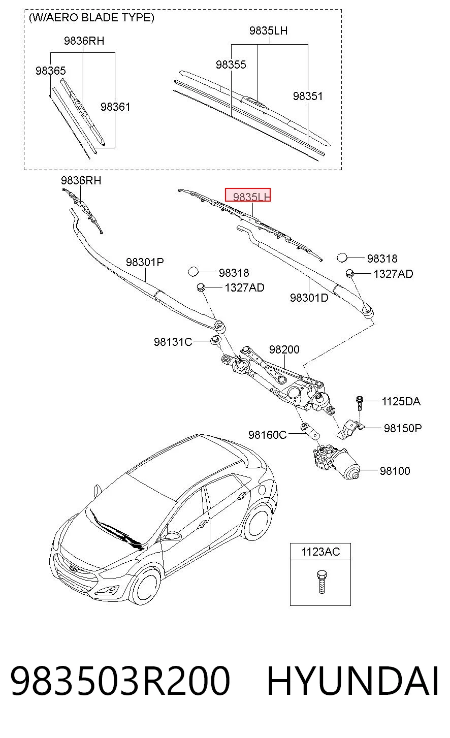 983503R200 Hyundai/Kia