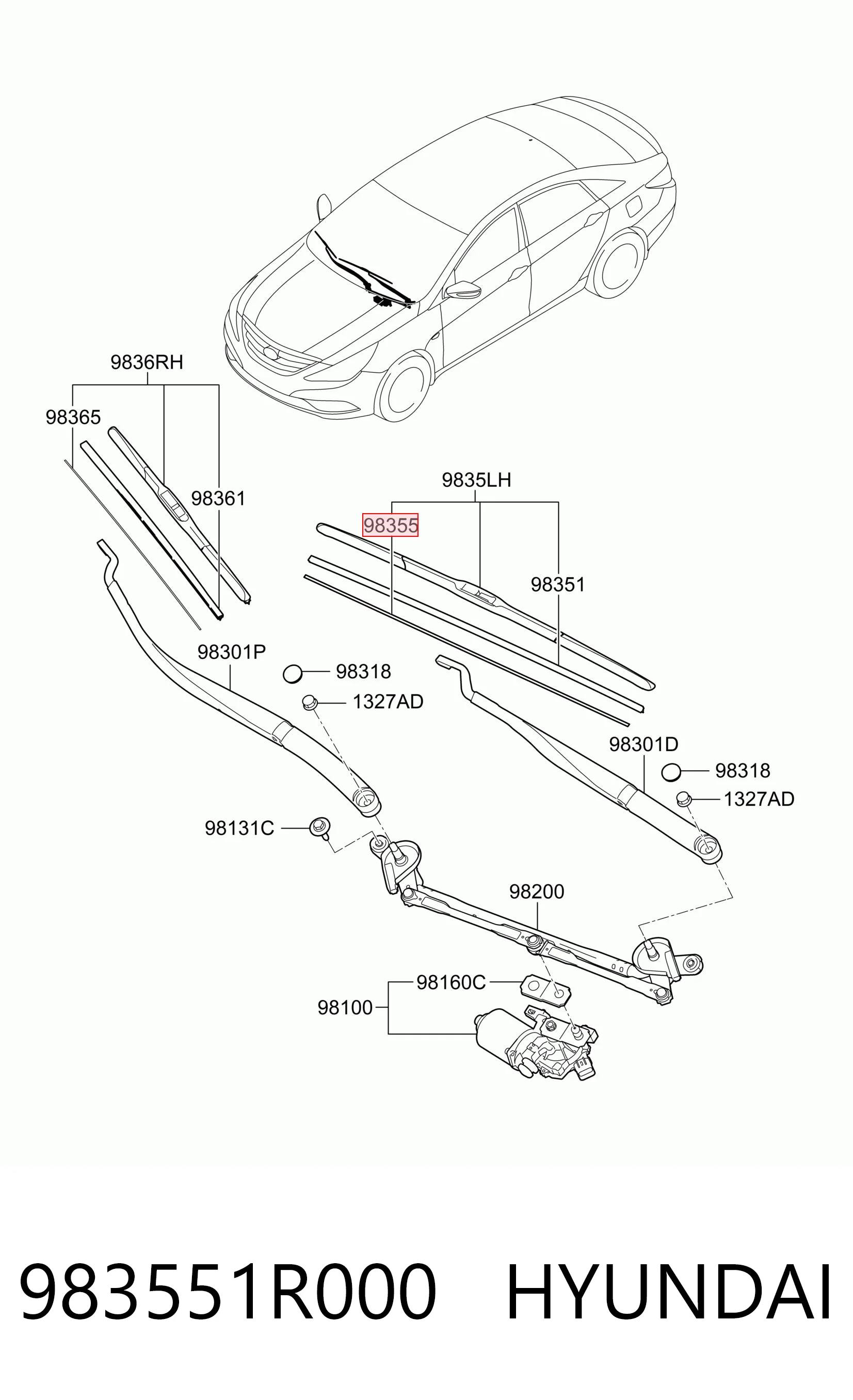 983551R000 Hyundai/Kia