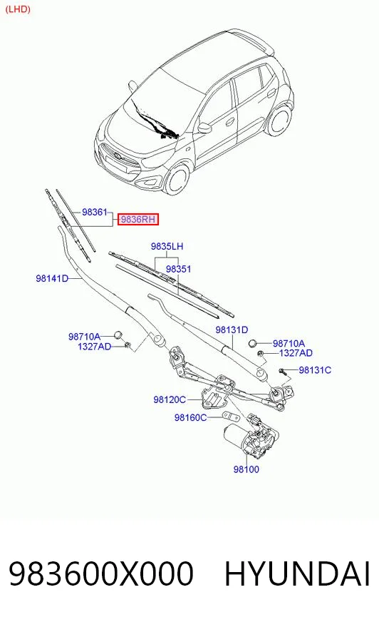 983600X000 Hyundai/Kia