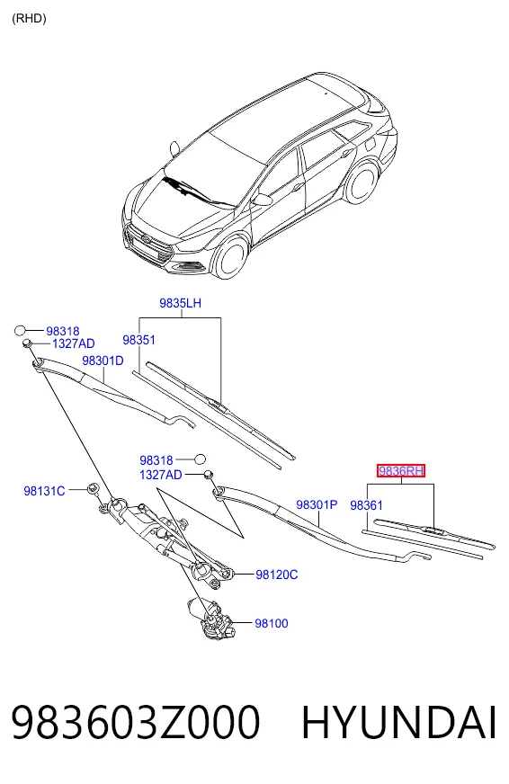 983603Z000 Hyundai/Kia