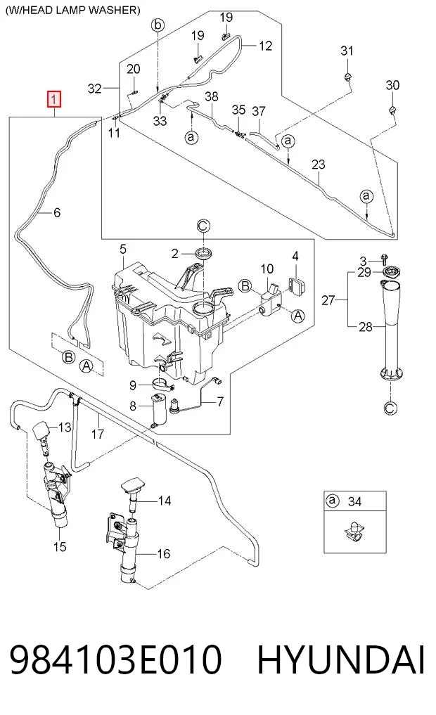 984103E010 Hyundai/Kia