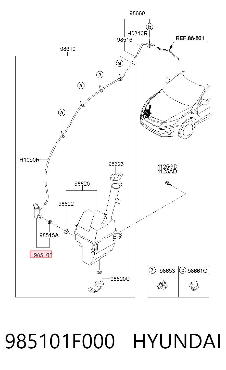985101F000 Hyundai/Kia